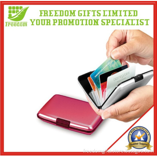 Customized Logo Promotional Metal Card Wallet (FREEDOM-CH03)